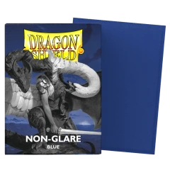 Dragon Shield - Matte Sleeves - Blue Non Glare (100ct)